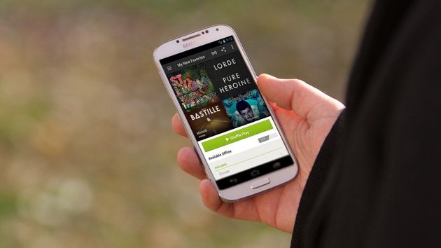 Spotify smartfon