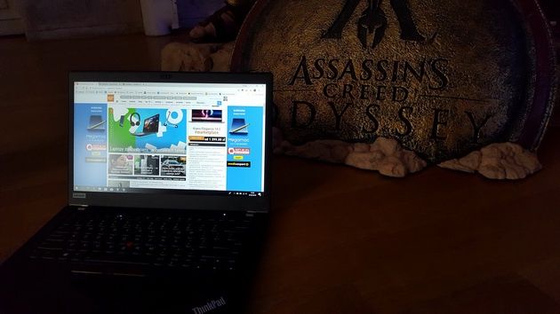 Lenovo ThinkPad T480s - na pokazie Assassin
