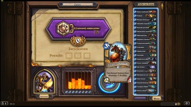 Hearthstone: Wielki Turniej – arena