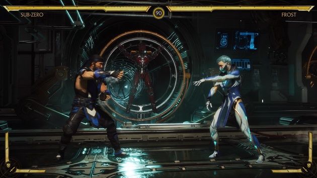 Mortal Kombat 11 - walka Sub-Zero z Frost