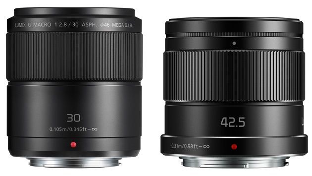Panasonic 30 mm f/2,8 i 42,5 mm f/1,7 pionowo