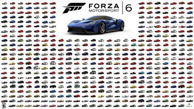 Forza Motorsposrt 6 auta