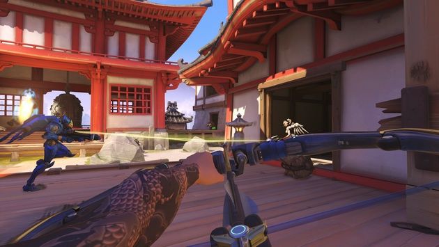 Overwatch - lokacja w japońskim klimacie