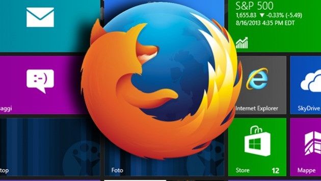 mozilla firefox przeglądarka wersja modern ui windows 8 tablet dotyk