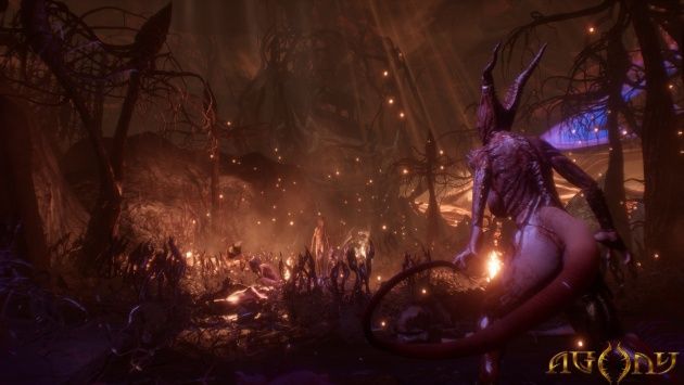 Agony screen