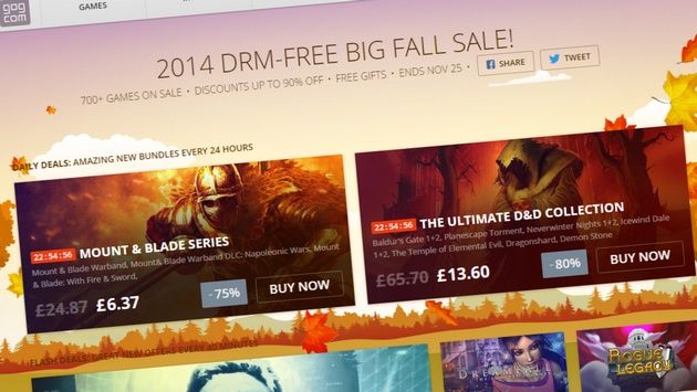 GOG jesienna promocja