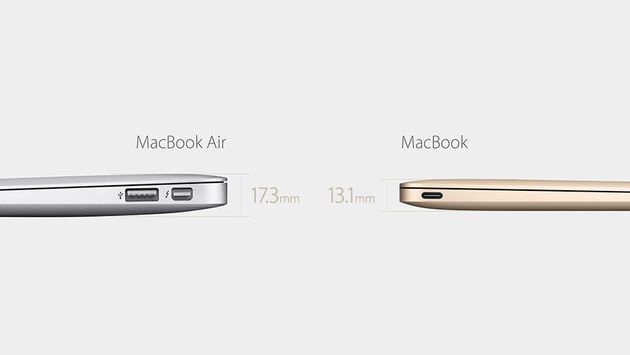 Apple MacBook - cienka obudowa