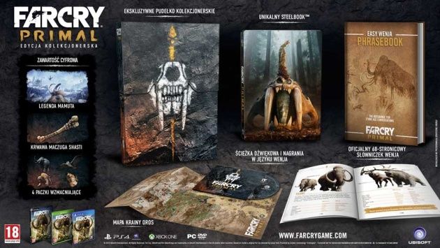 Far Cry Primal edycja kolekcjonerska