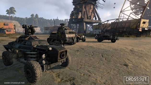 Crossout gra screen auta