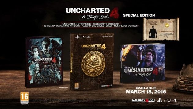 Uncharted 4: Kres Złodzieja edycja specjalna