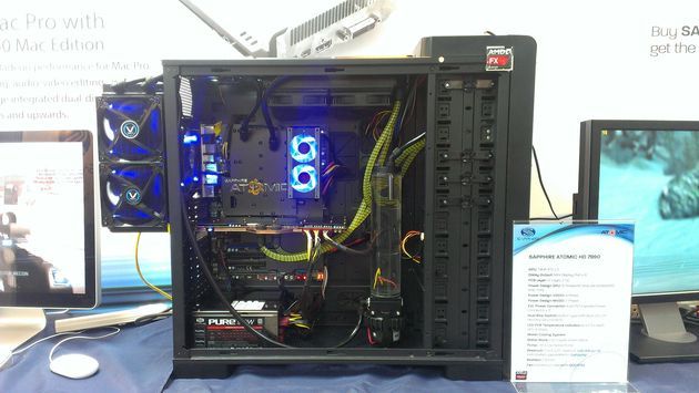 Sapphire Radeon HD 7990 ATOMIC karta graficzna prezentacja Computex 2013