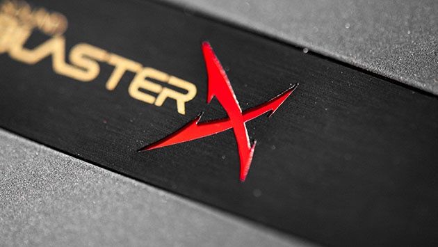 Sound BlasterX G6 - podświetlane logo