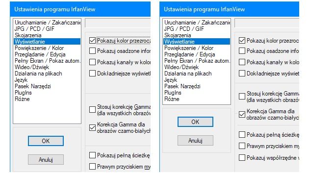 IrfanView modyfikacja screenu