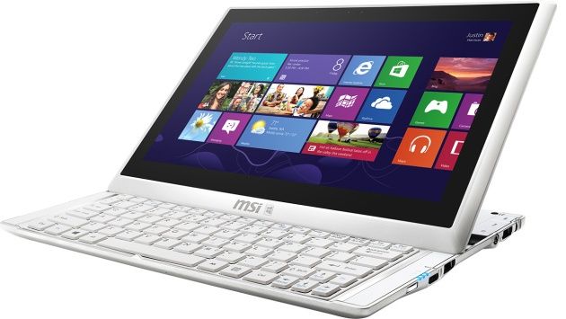 MSI S20 Slider 2 laptop hybrydowy widok