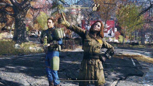 Fallout 76 - emotki
