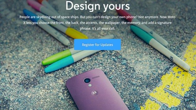 Motoroli Moto X klienci sami zdecydują o wyglądzie smartfona