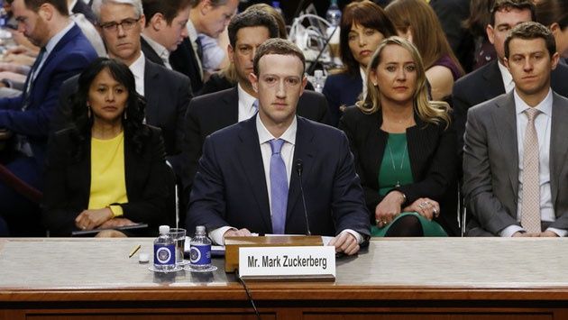 Przesłuchanie Marka Zuckerberga przez Kongres USA