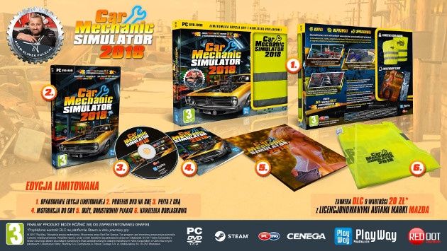 Car Mechanic Simulator 2018 edycja limitowana