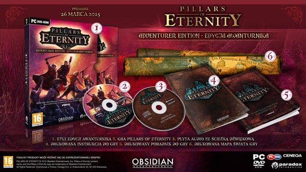 Pillars of Eternity Edycja Awanturnika