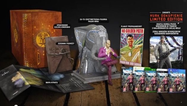 Far Cry 4 gra edycja kolekcjonerska zawartość