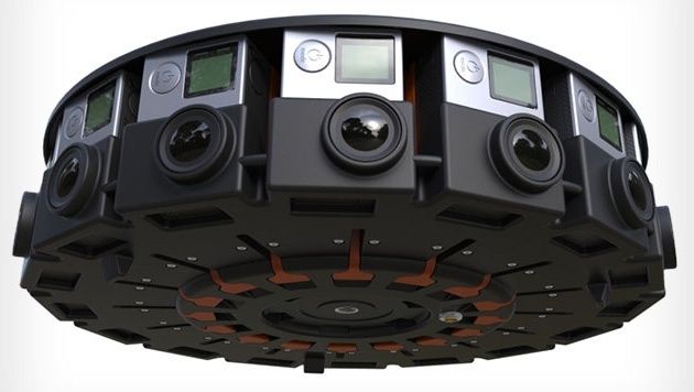 Uchwyt 16 kamer GoPro Jump