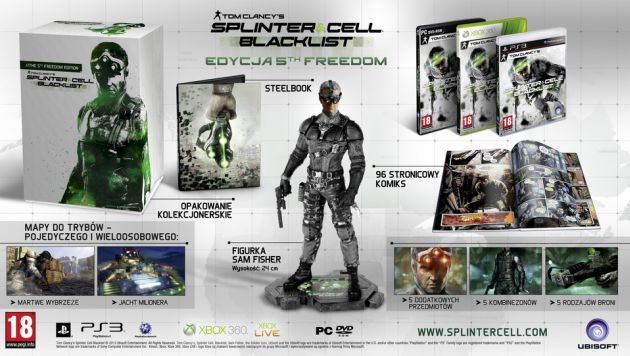 Splinter Cell: Blacklist - Edycja 5th Freedom