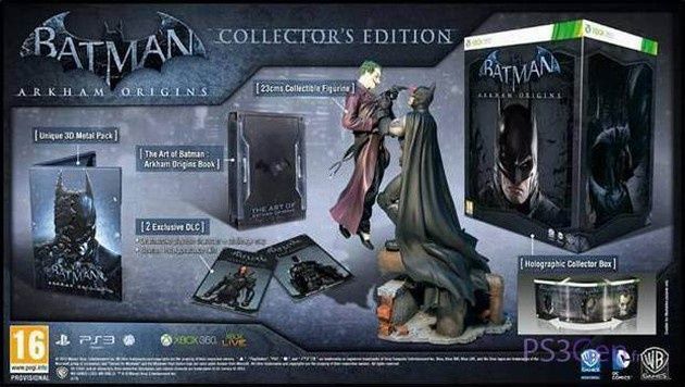 Batman: Arkham Origins nieoficjalna zawartość edycji kolekcjonerskiej gry