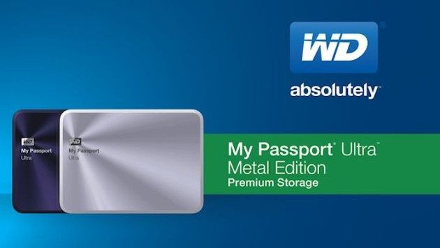 WD My Passport Ultra Metal Edition