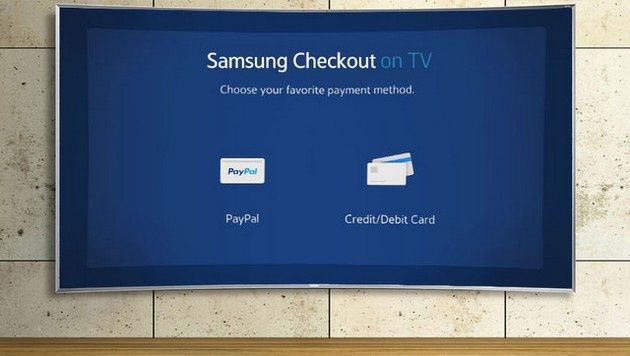 Samsung Checkout on TV