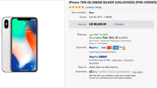 iPhone X