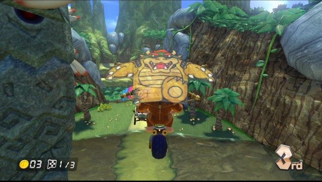Mario Kart 8 wyścig na Monkey Island
