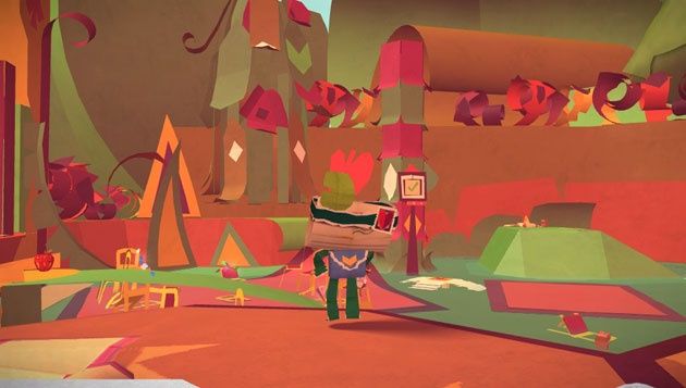 Tearaway - scren z gry