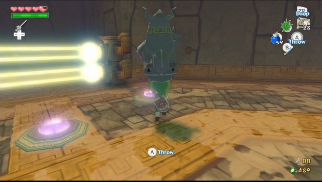 Legend of Zelda: Wind Waker HD screen z gry