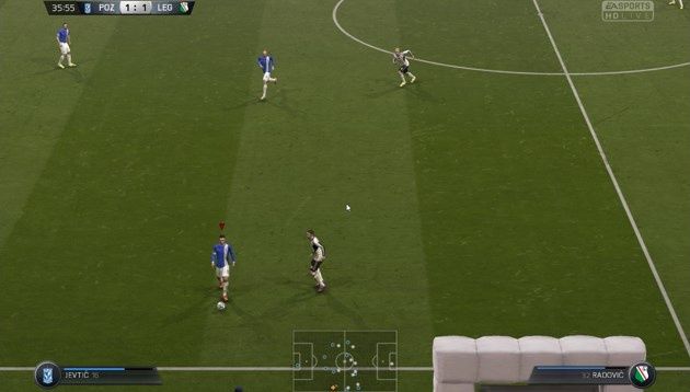 Fifa 15 - murawa po kilkudziesięciu minutach