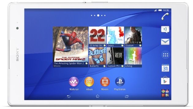 Sony Xperia Z3 Tablet Compact wygląd
