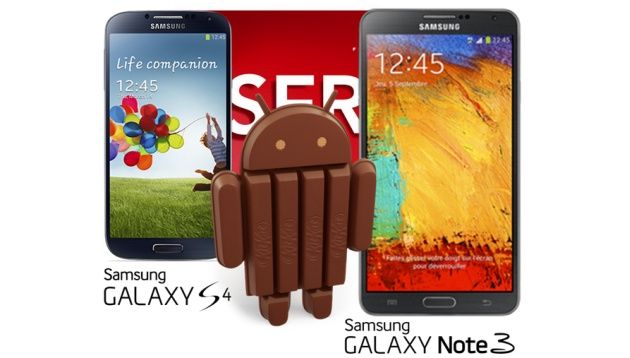 Android 4.4 KitKat Galaxy S4 i Galaxy Note 3