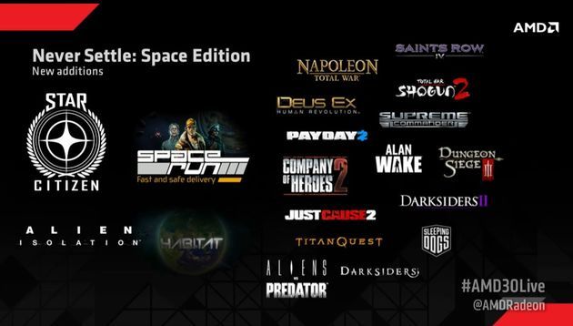 AMD Never Settle Space Edition promocja