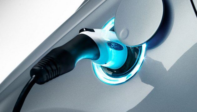 Samochód elektryczny ładowarka