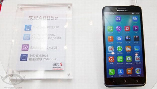 Lenovo A805e smartfon