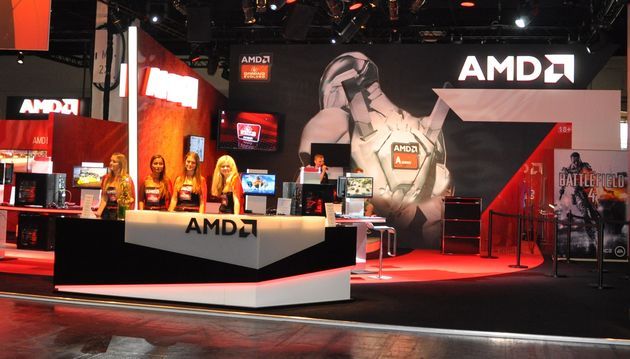 AMD stoisko na Gamescom 2013 zdjęcie