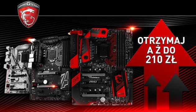 MSI Wiosenny Cashback promocja