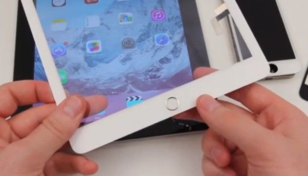 Apple iPad 5 tablet czytnik linii papilarnych