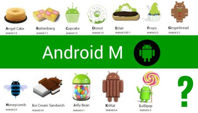 Android system nazwy