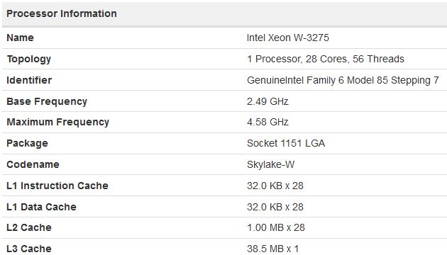 Intel W-3275
