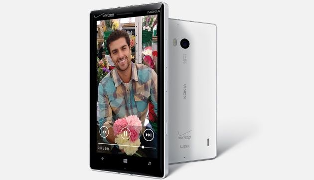 Lumia Icon smartfon ekran