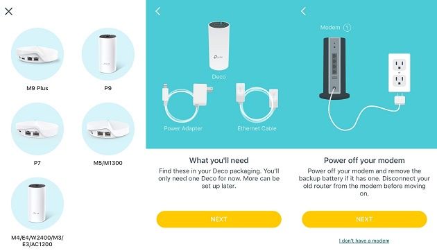 TP-Link Deco M4R - Aplikacja