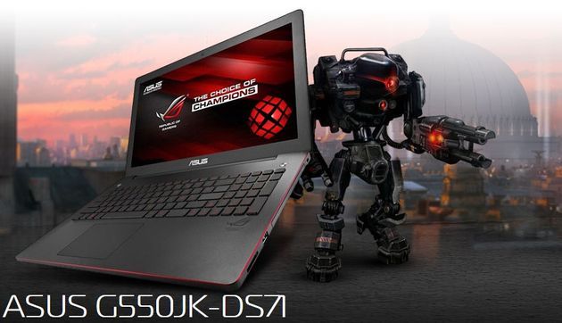 ASUS ROG G550 laptop