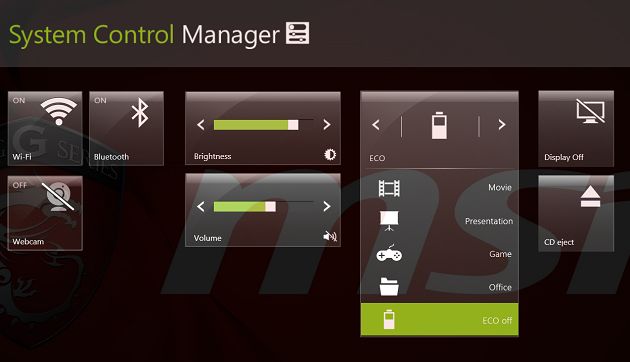 System Control Manager