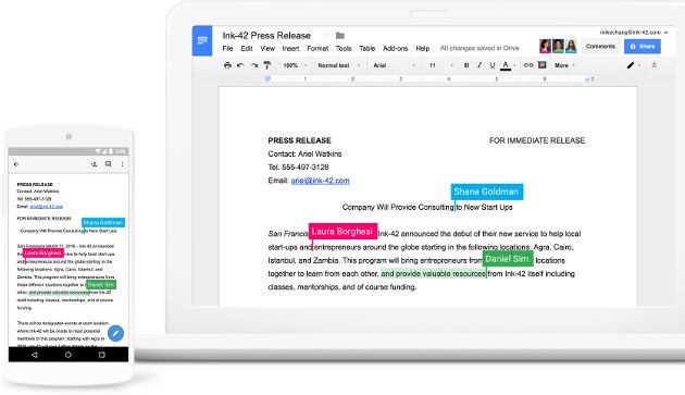 G Suite pakiet aplikacji dla firm współpraca