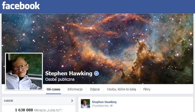 Stephen Hawking FB